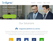 Tablet Screenshot of insync.co.in